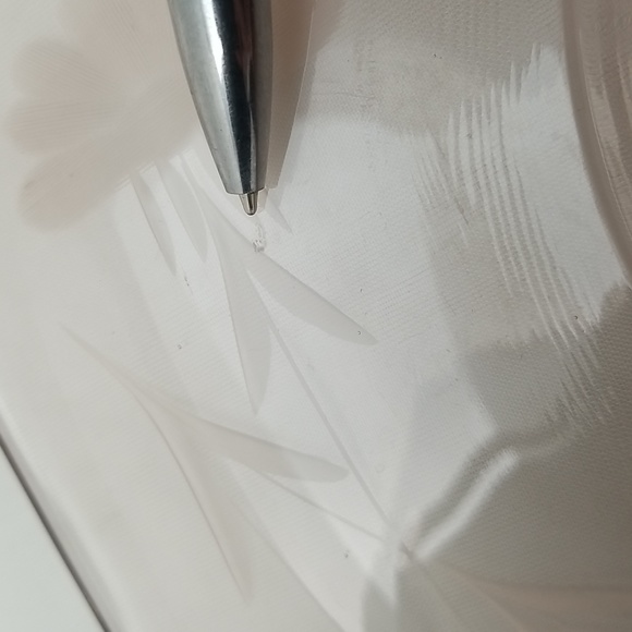 Elegant Depression Era Pink Octogon Low Pedestal Cake Plate - Picture 15 of 16